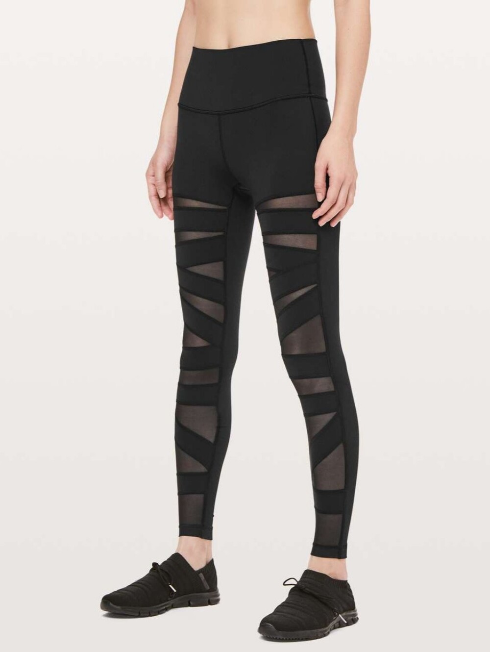 Lululemon Athletica Wunder Under High Rise Tech Medh Black Leggings Womens Small